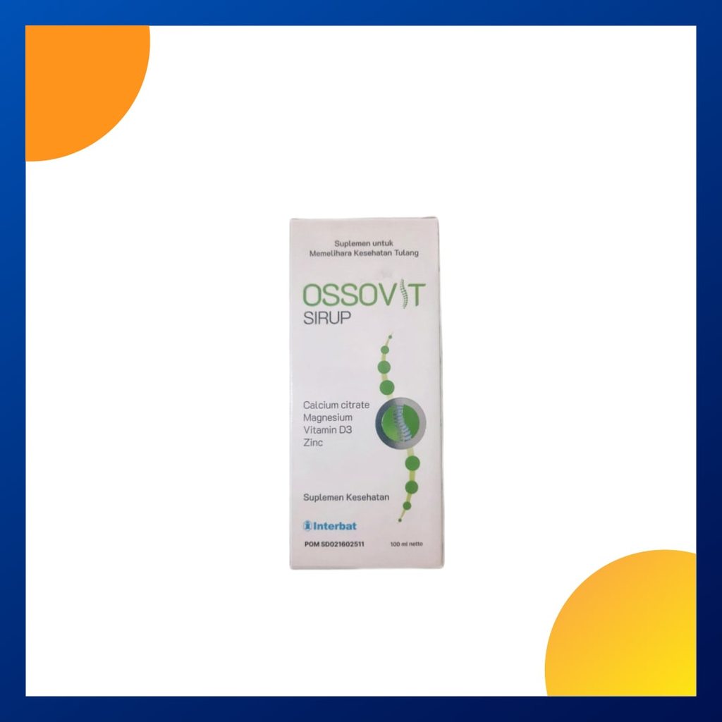 Ossovit Syrup Isi 100 Ml Botol