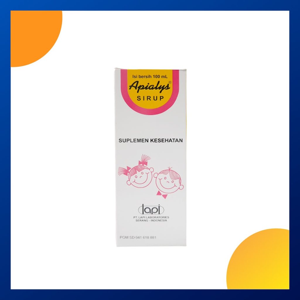Apialys Syrup Isi 100 Ml Botol