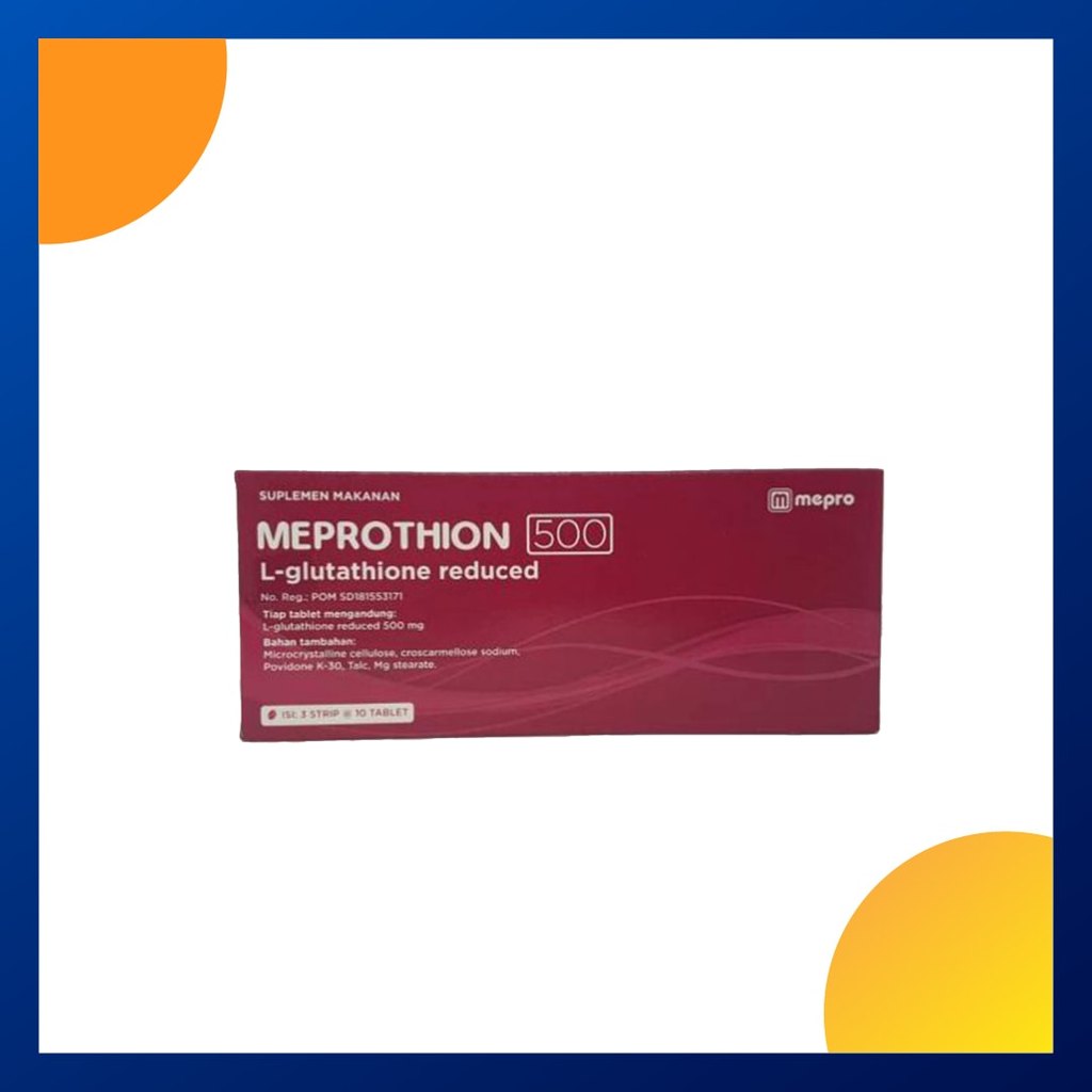 Meprothion 500 Mg Box 30 Tablet