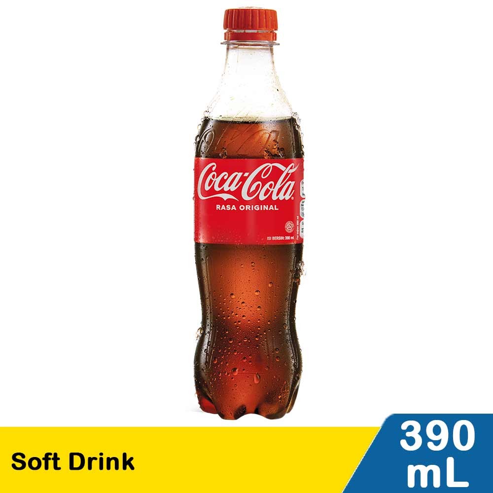 COCA COLA SOFT DRINK  390mL