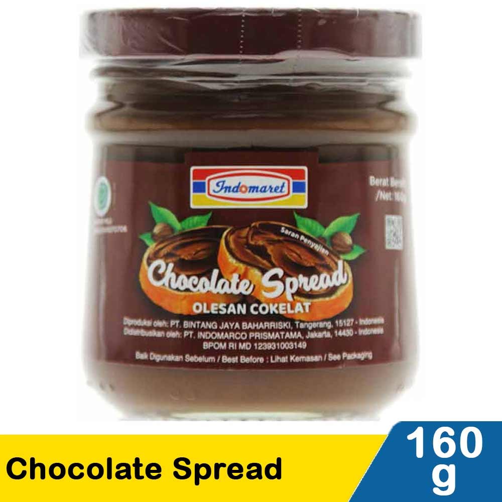 INDOMARET SPREAD CHOCOLATE 160/150g