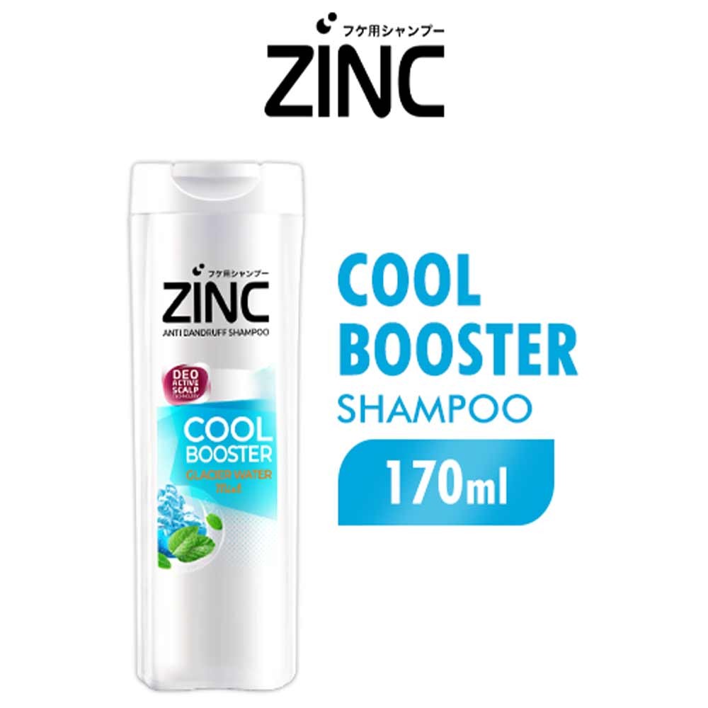ZINC SHAMPOO ANTI DANDRUFF COOL BOOSTER 170mL