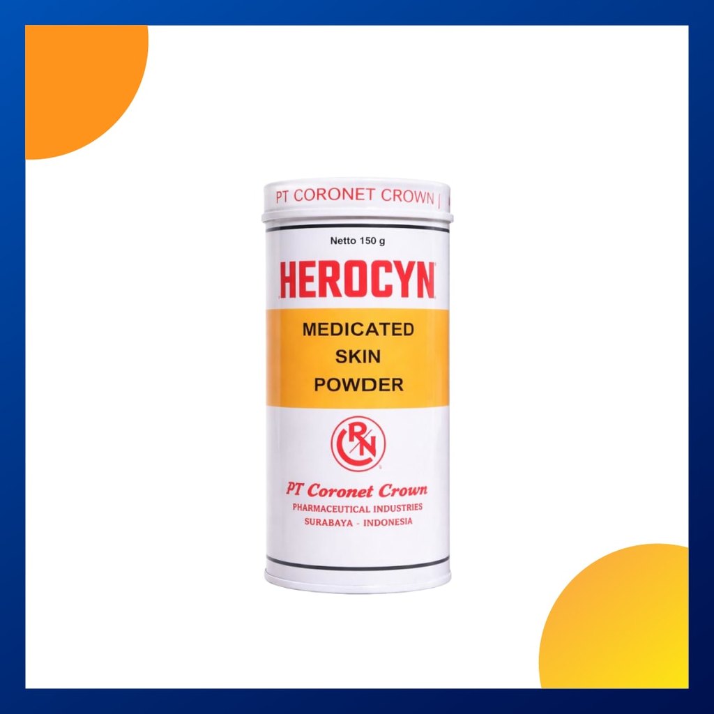 Herocyn Bedak Dewasa 150 Gram Botol