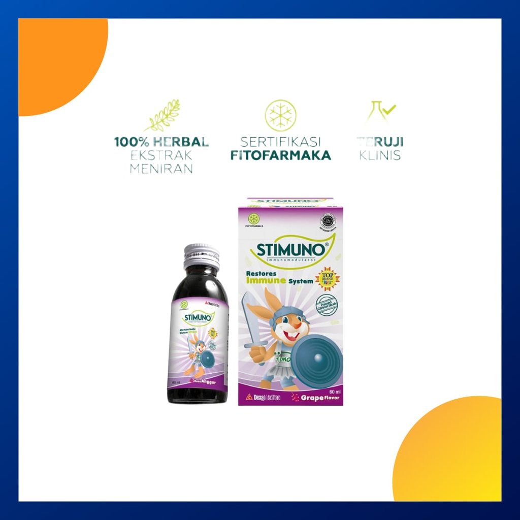 Stimuno Grape Sirup Botol 60 Ml
