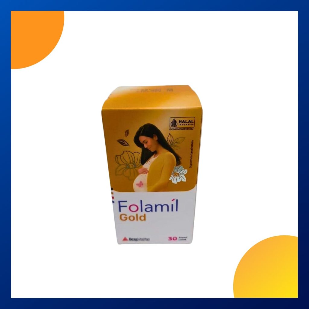 Folamil Gold Botol 30 Kapsul
