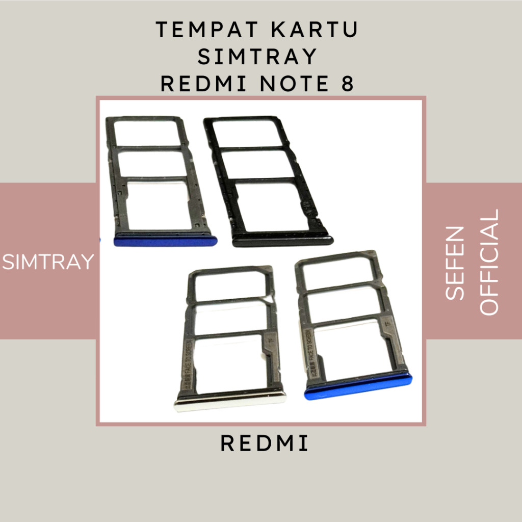 [LW] SIMLOCK SIMTRAY TEMPAT SIMCARD XIAOMI REDMI NOTE 8