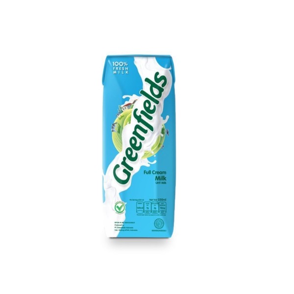 GREENFIELDS UHT FULL CREAM 250 ML