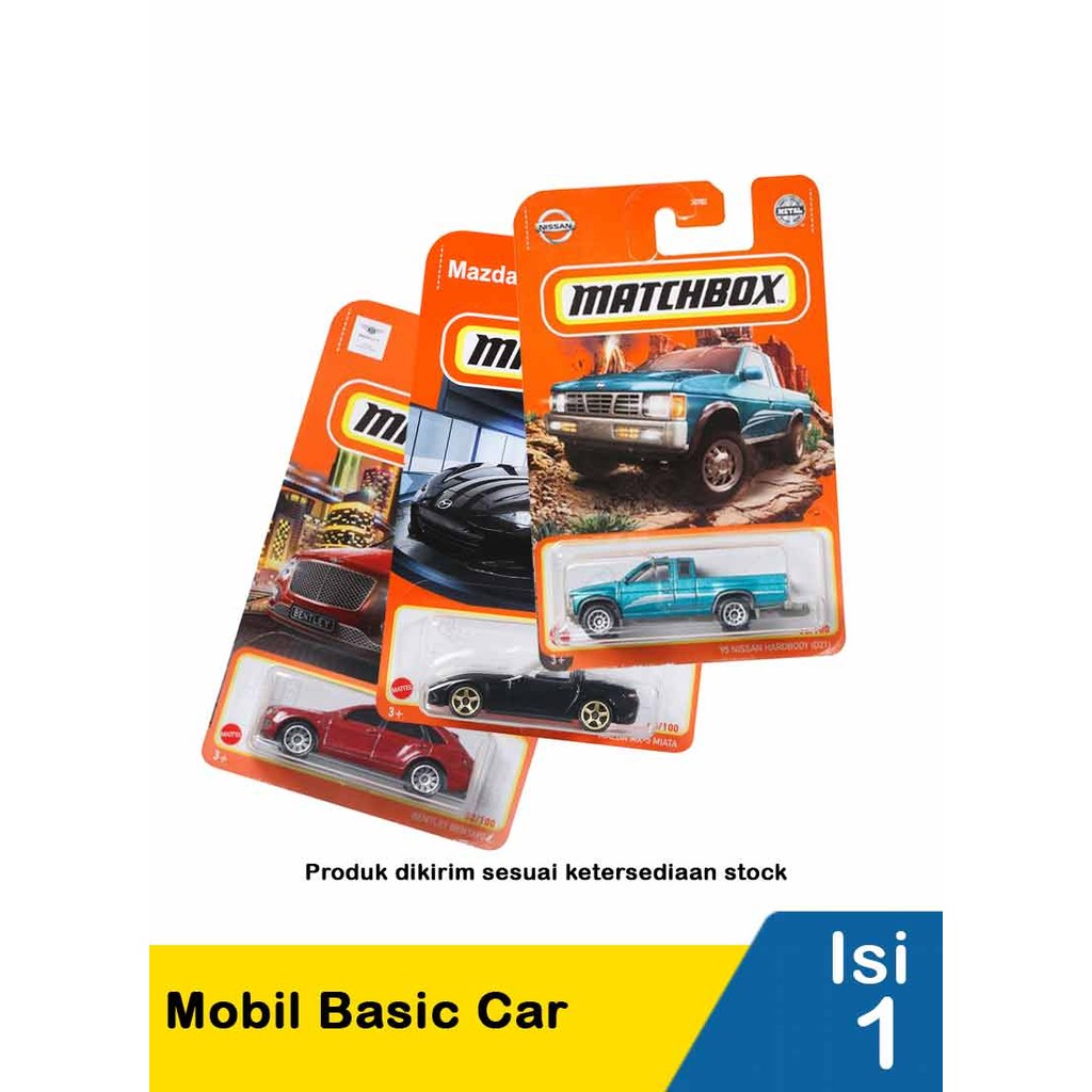 MATCHBOX MOBIL BASIC CAR 30782 ASSORTED