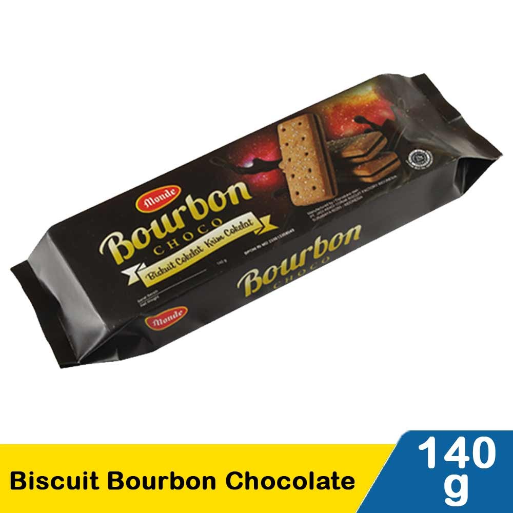 MONDE BISCUIT BOURBON CHOCOLATE 140g