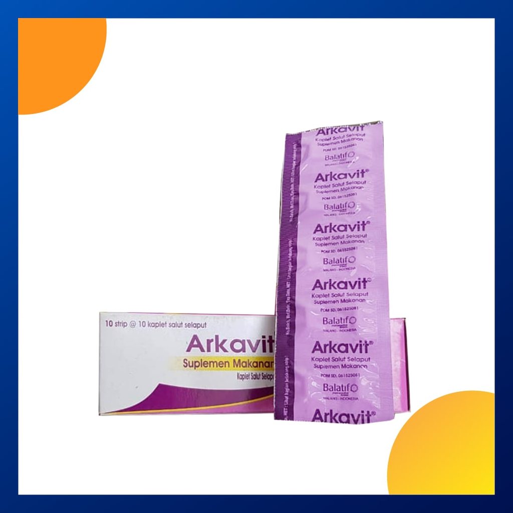 Arkavit Box Isi 100 Kaplet