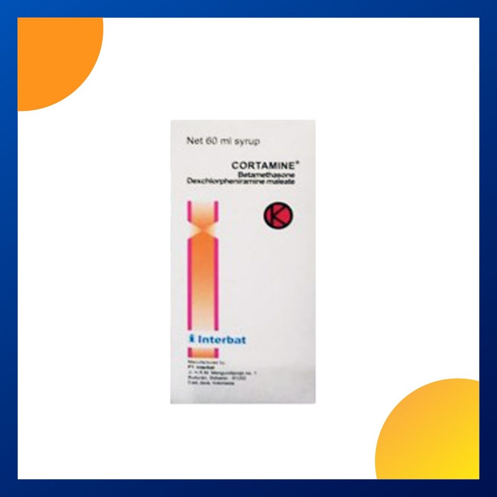 CORTAMINE SIRUP 1 BOTOL @ 60 ML