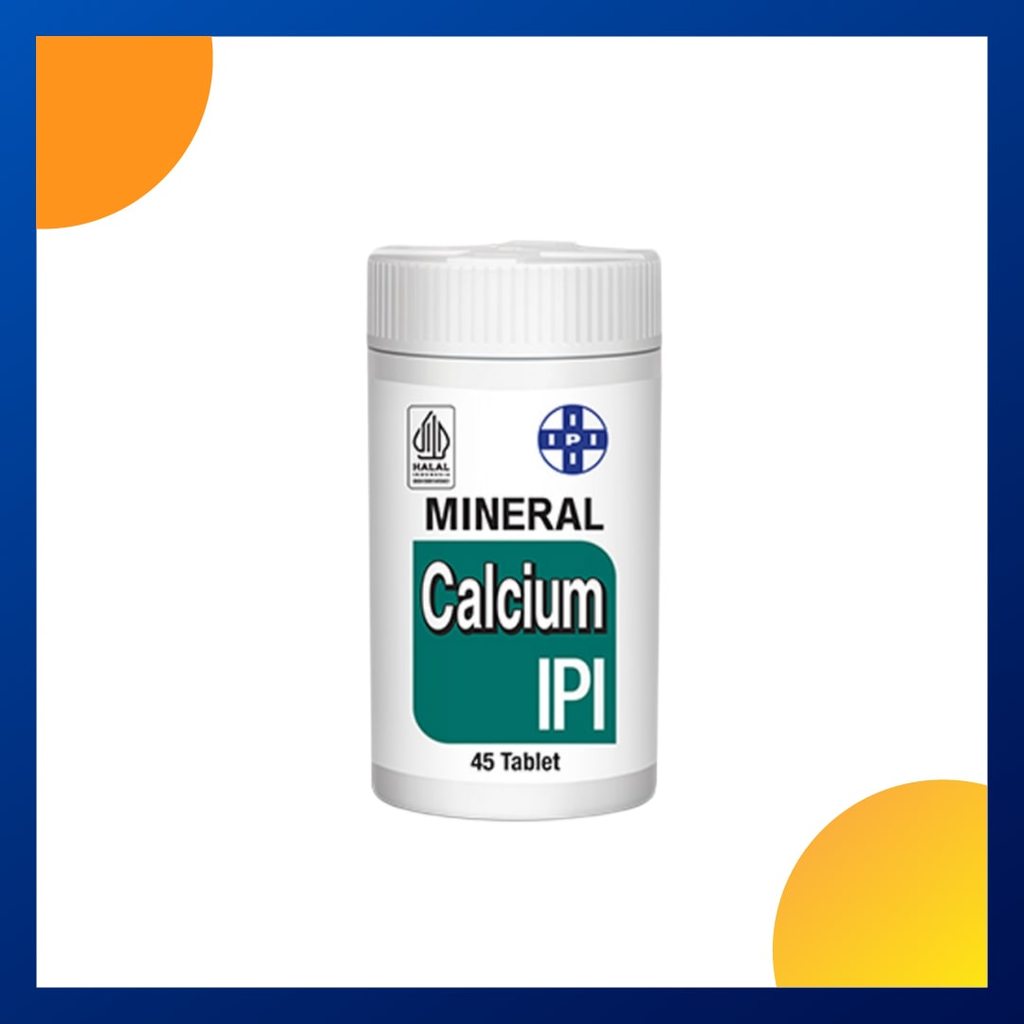 Ipi Mineral Calcium Botol 45 Tablet
