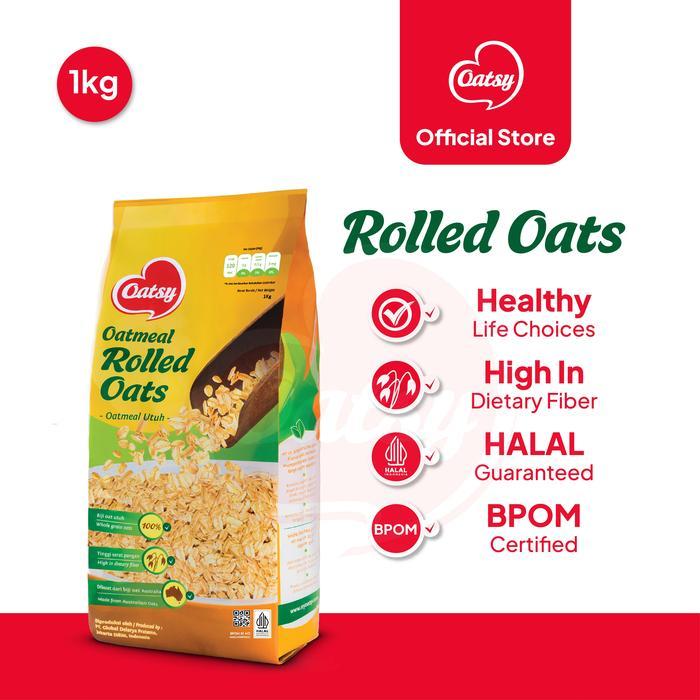 OATSY Oatmeal Rolled Oats 1kg