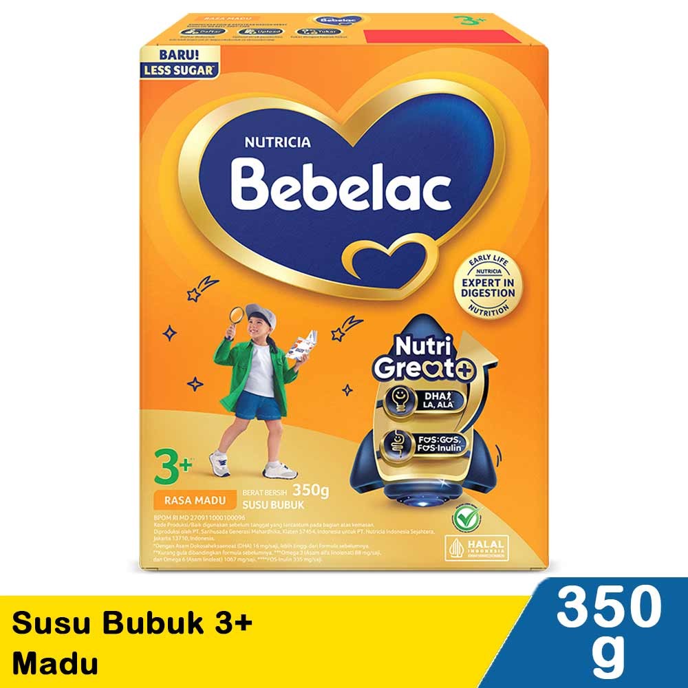 BEBELAC 4 / 3+ SUSU BUBUK MADU 400/350g