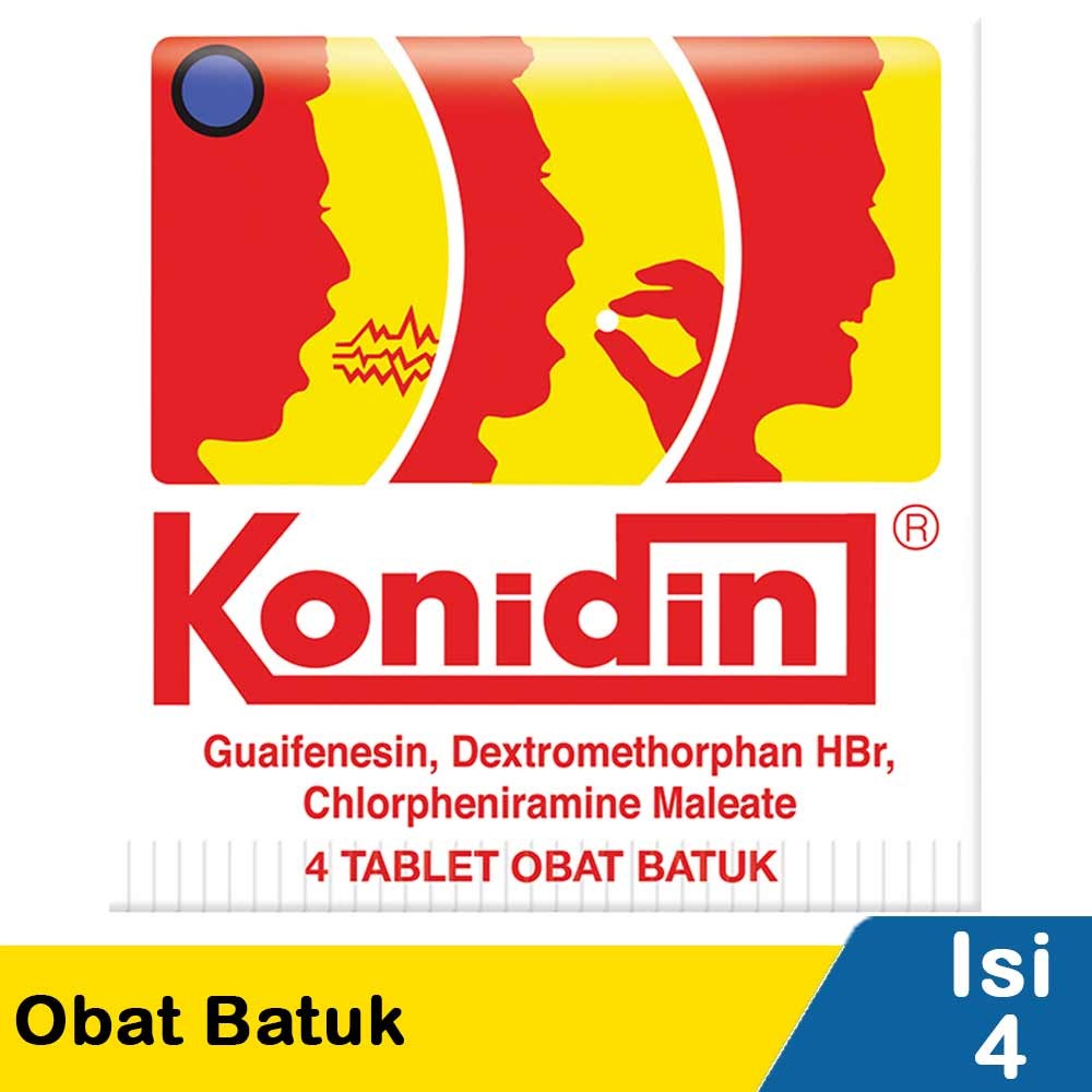 KONIDIN OBAT BATUK  4'S