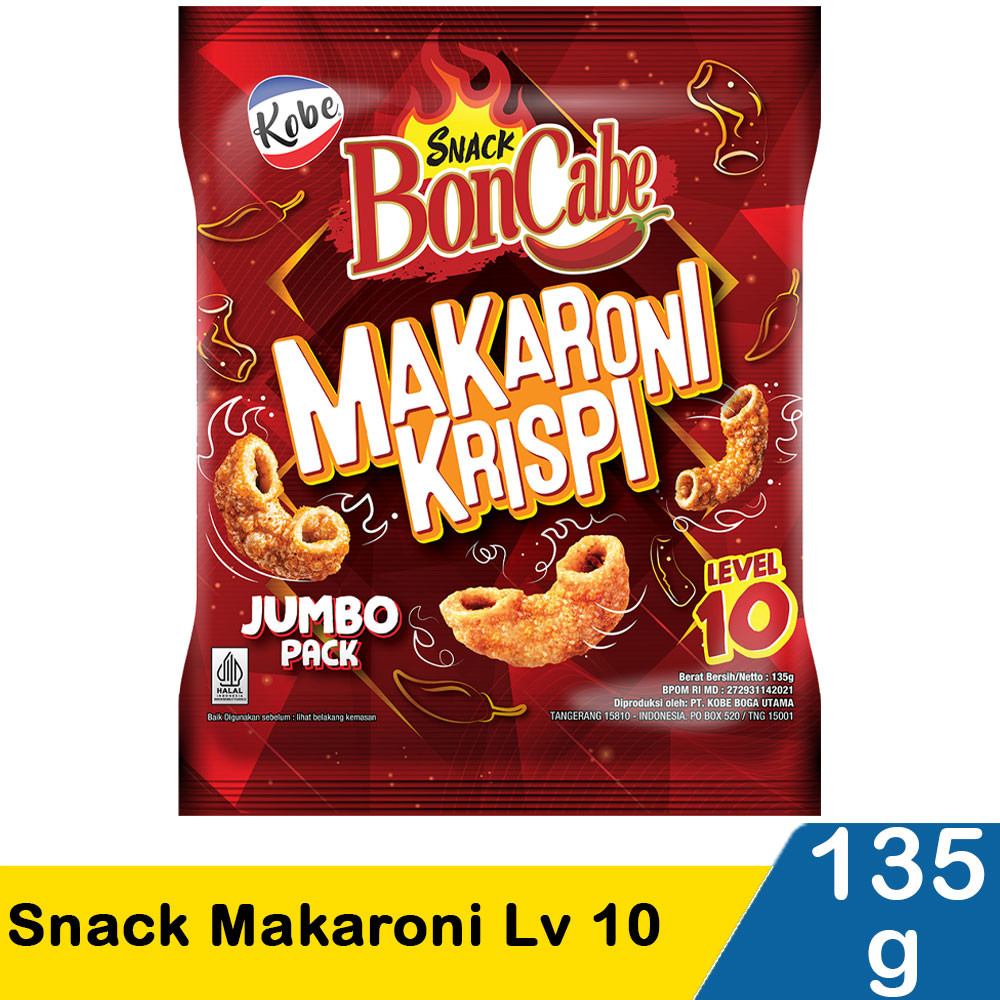 BON CABE SNACK MAKARONI LEVEL 10 135g