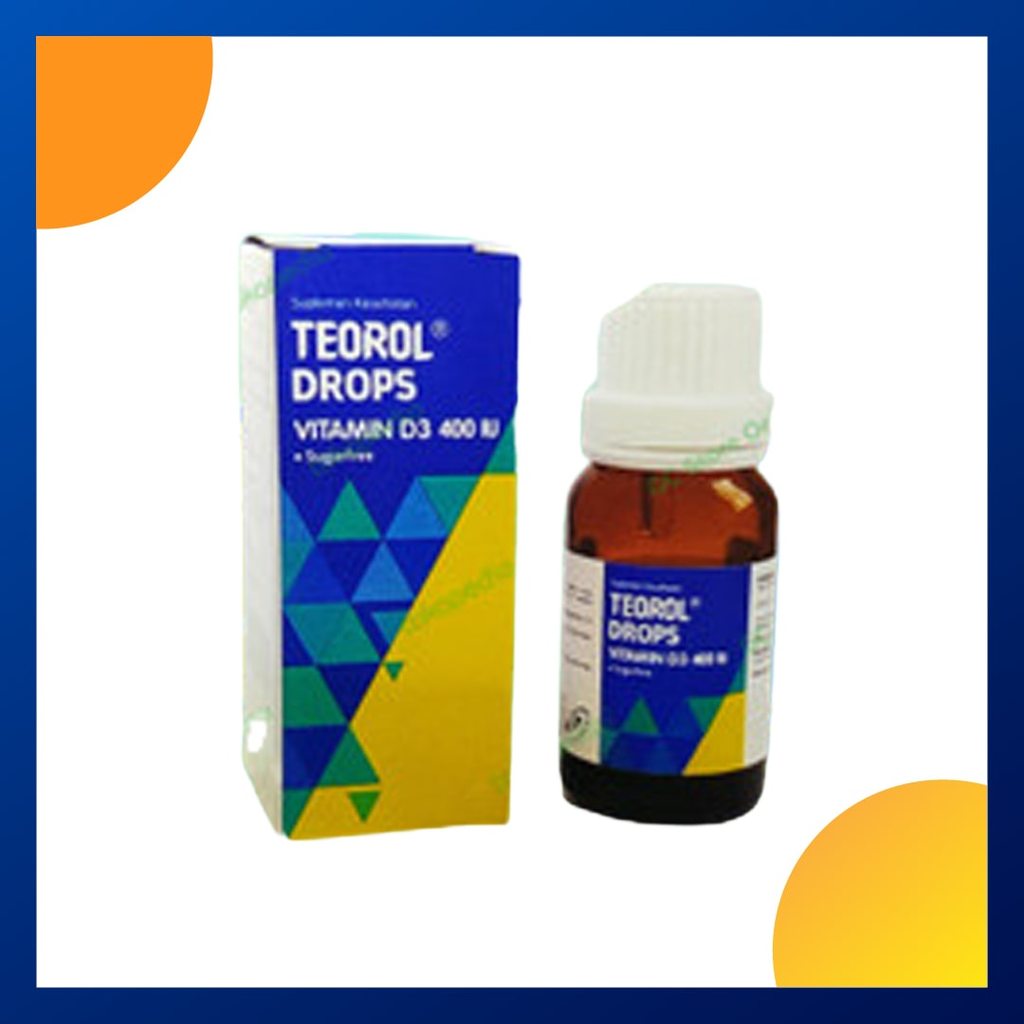 Teorol Drops Isi 12.5 Ml Botol