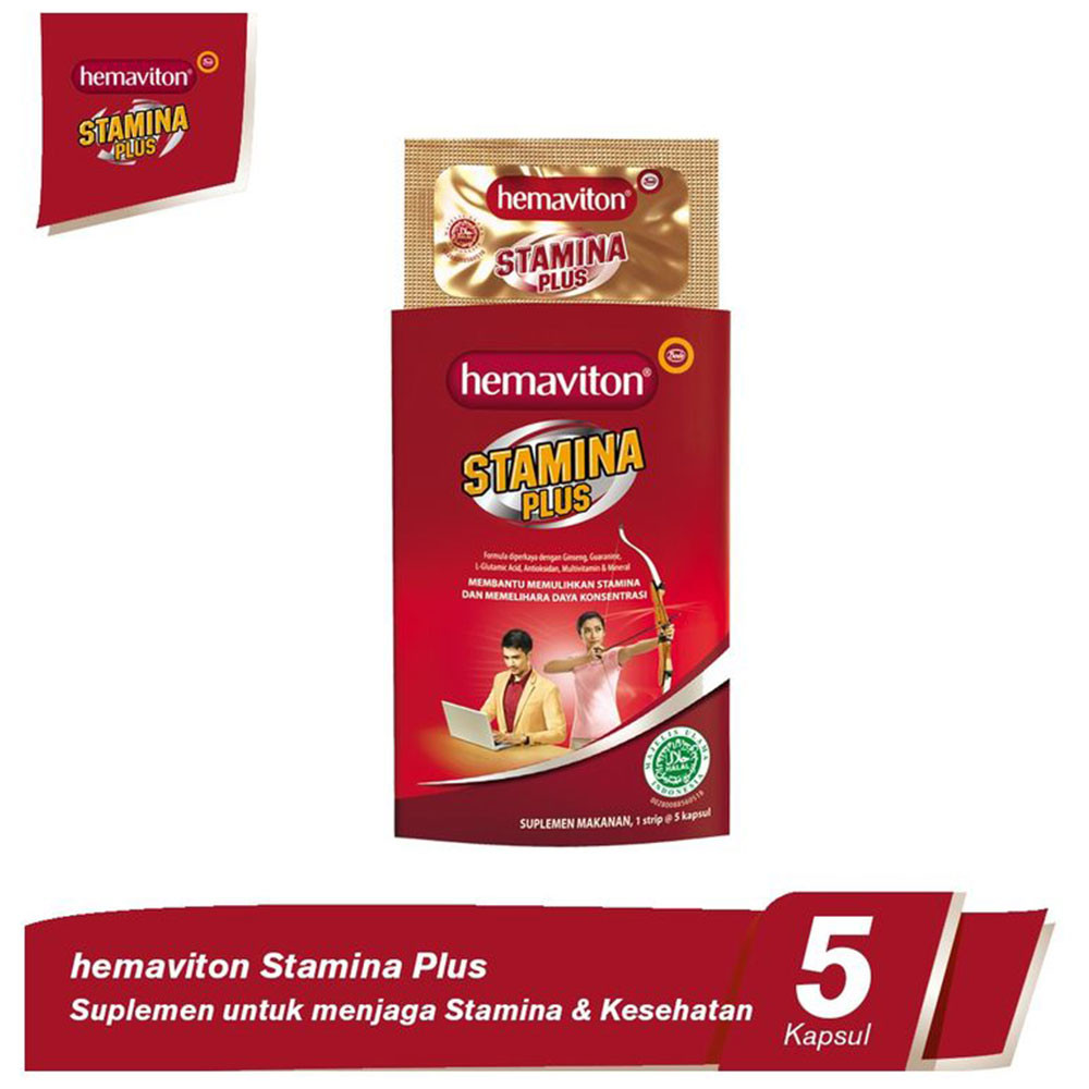 HEMAVITON VITAMIN FOR STAMINA PLUS 5'S