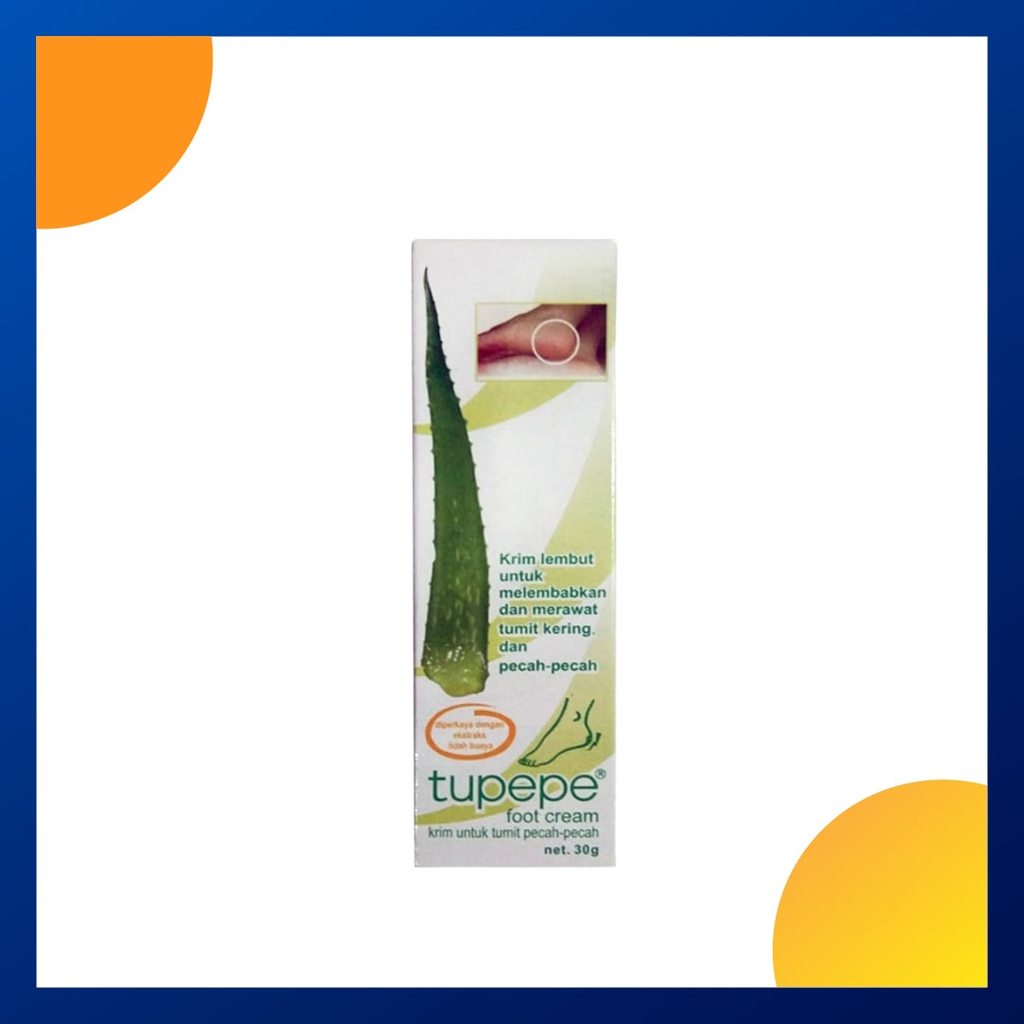 Tupepe Foot Cream Tube 30 Gram