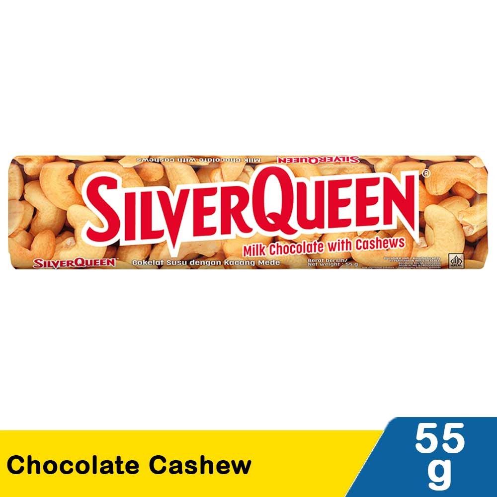 SILVER QUEEN CHOCOLATE CASHEW 55g