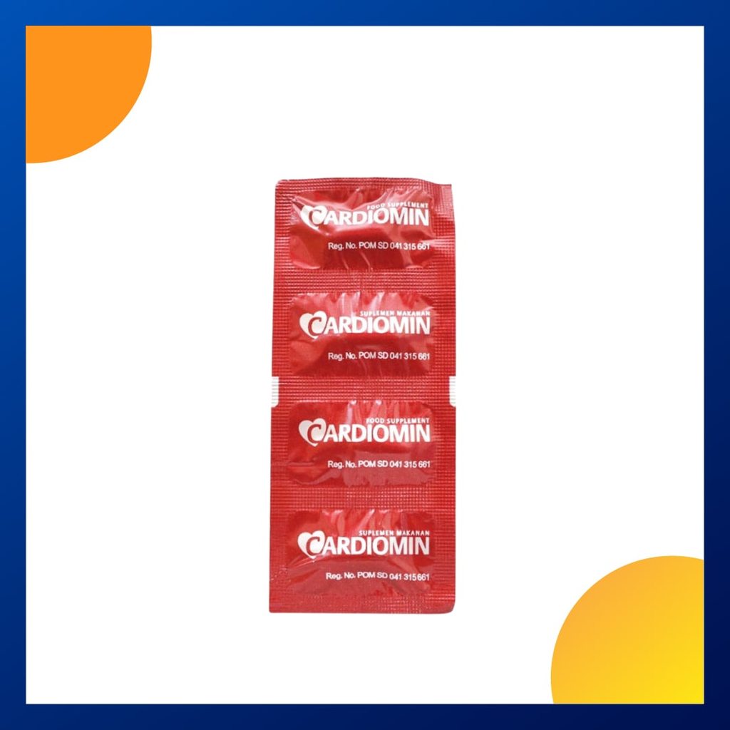 Cardiomin Strip Isi 4 Kapsul