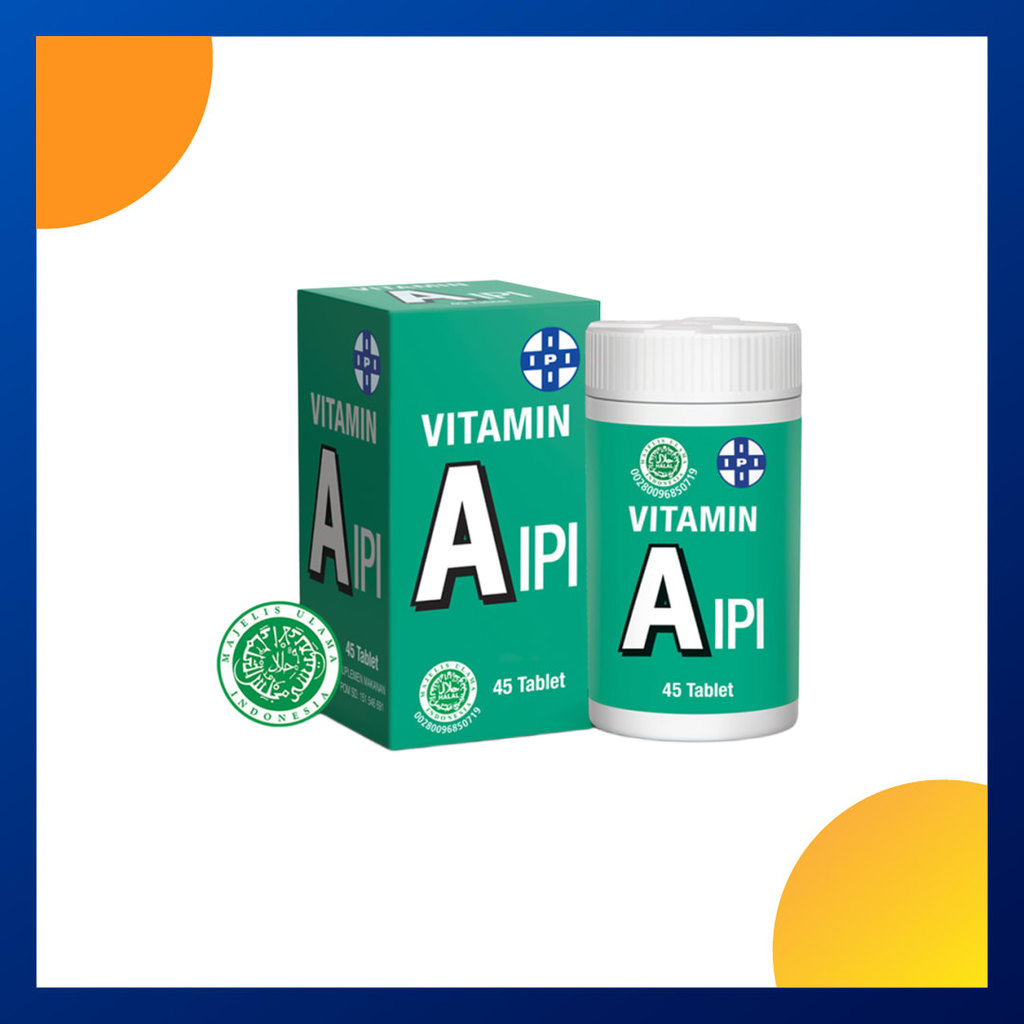 Ipi Vitamin A Botol 45 Tablet