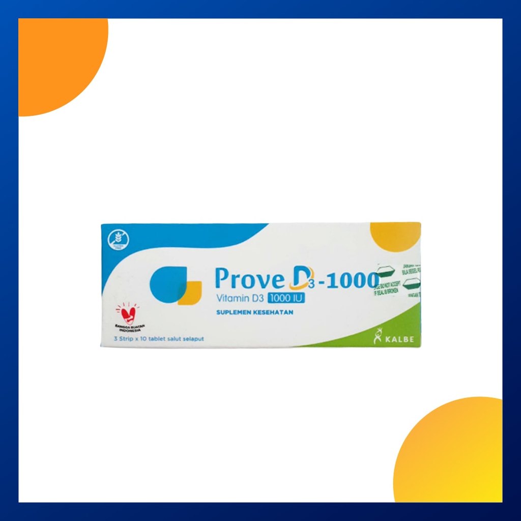 Prove D3 1000 Iu Box 30 Tablet