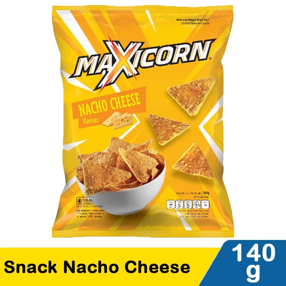 MAXICORN SNACK NACHO CHEESE 140g