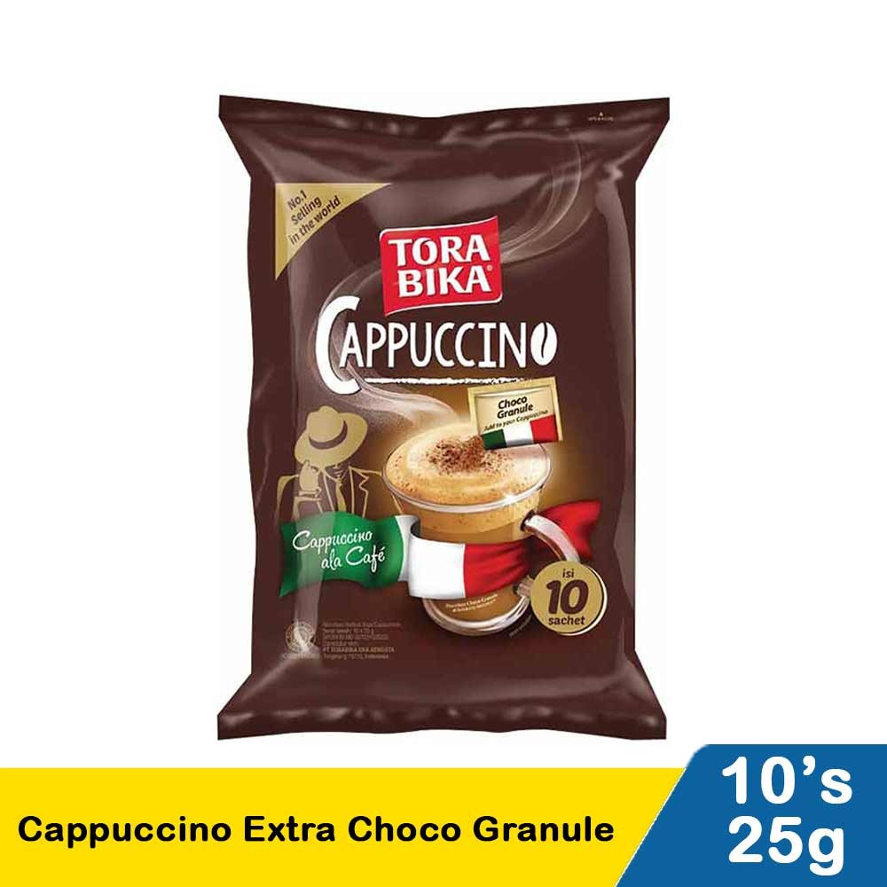 TORABIKA CAPPUCCINO EXTRA CHOCO GRANULE  10X25g