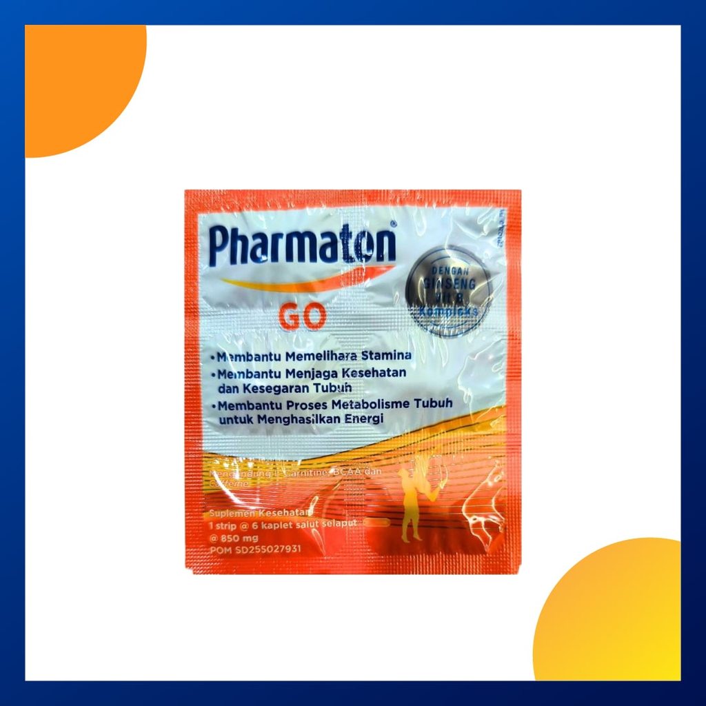 Pharmaton Go Strip 6 Kaplet