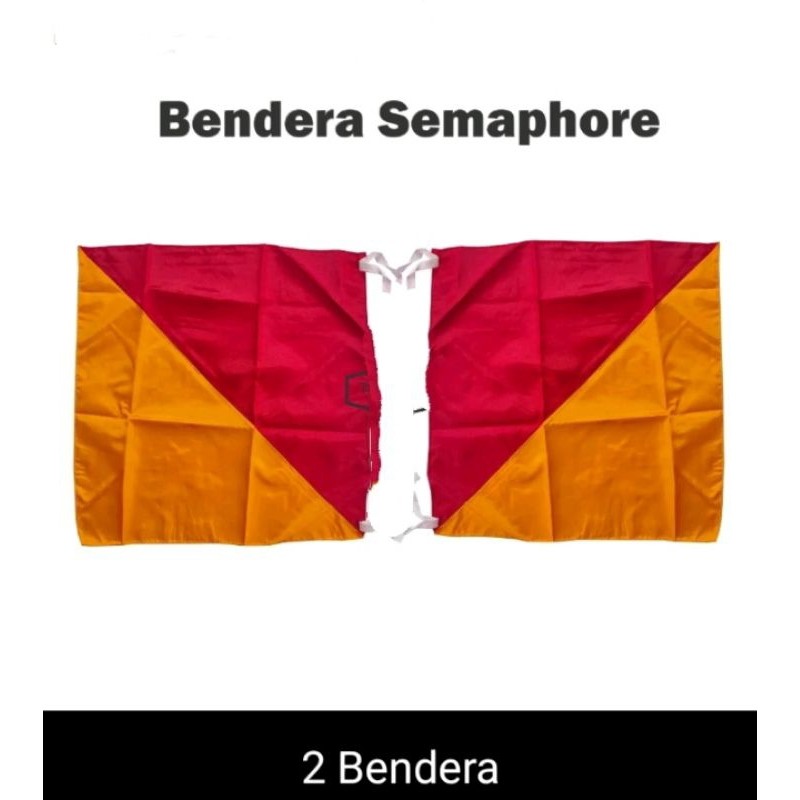 (HARGA/SET) =2 PCS BENDERA SEMAPUR PRAMUKA