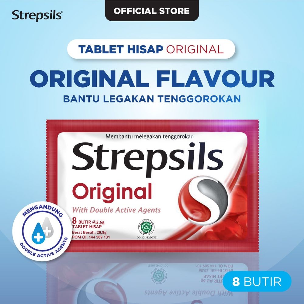 STREPSILS CANDY 6'S / 8'S REGULER