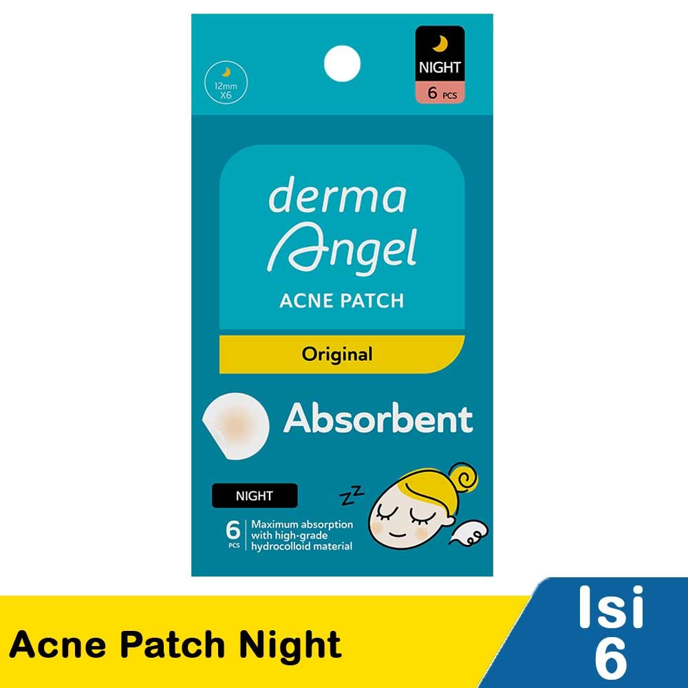 DERMA ANGEL ACNE PATCH NIGHT 6'S