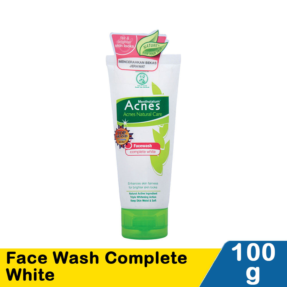 ACNES FACE WASH COMPLETE WHITE 100g