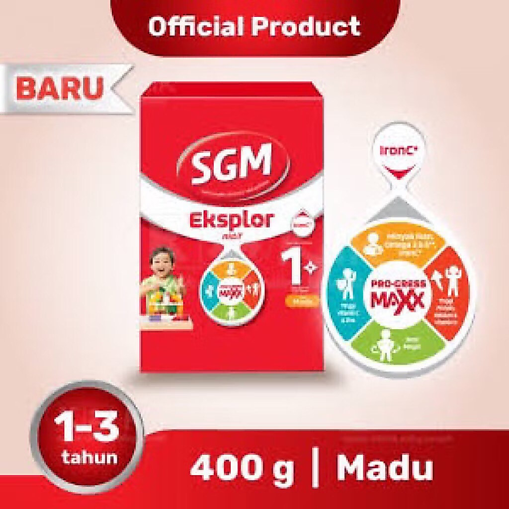 SGM Eksplor 1+ 400gr Vanila/Madu