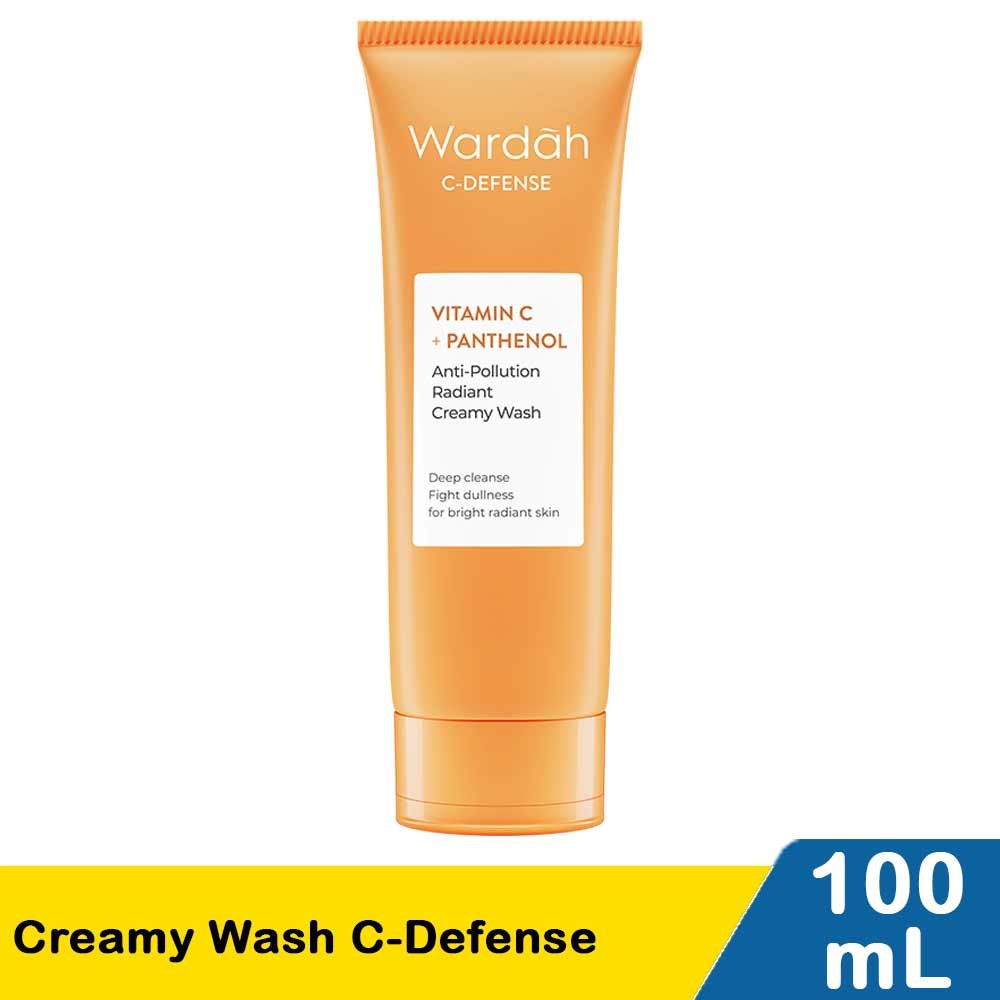 WARDAH CREAMY WASH C-DEFENSE  100mL