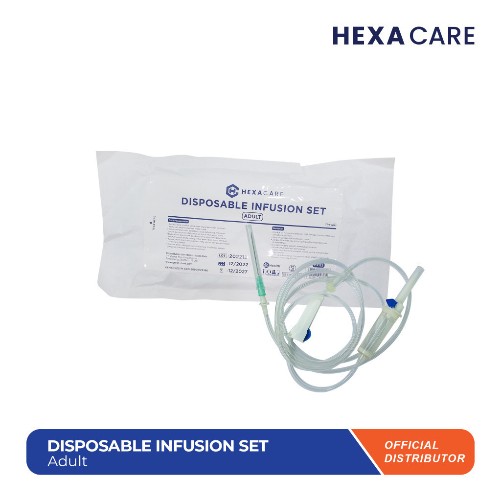 HEXA CARE Infusion Set Dewasa