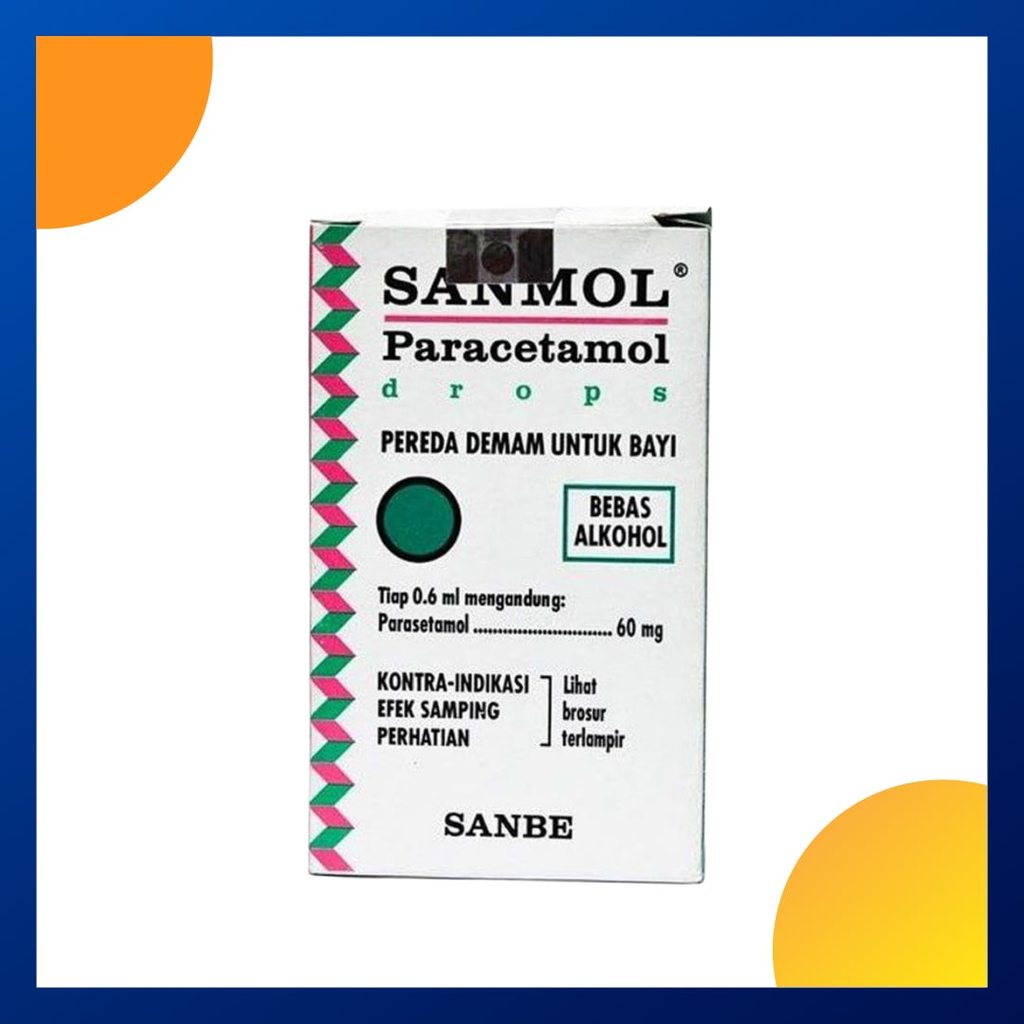 SANMOL DROPS 1 BOTOL @ 15 ML