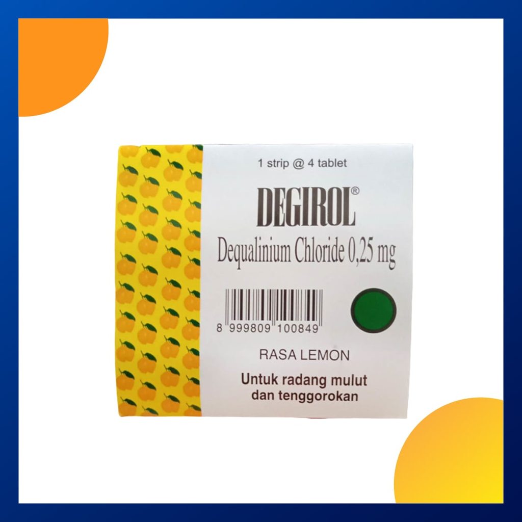 DEGIROL 1 STRIP @ 4 TABLET HISAP