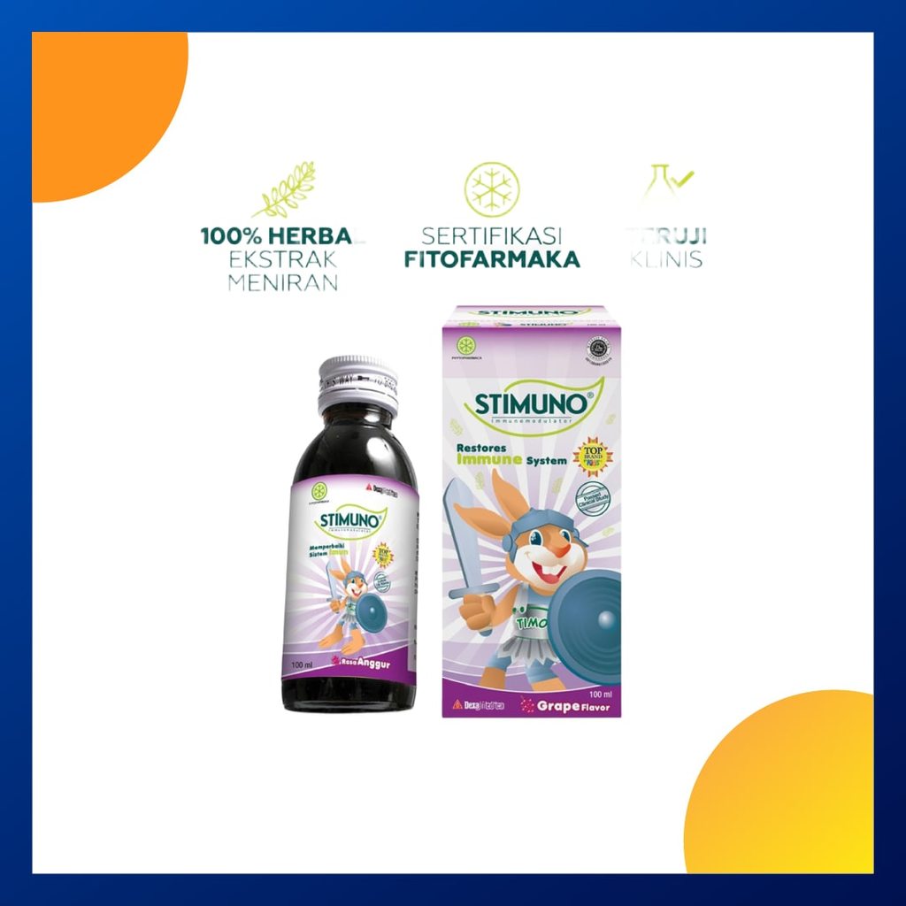 Stimuno Grape Sirup Botol 100 Ml