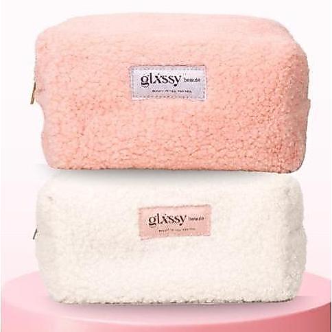 GLXSSY BEAUTE CLOUD MAKE UP POUCH