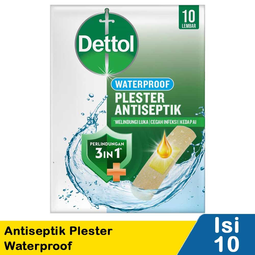 DETTOL ANTISEPTIK PLESTER WATERPROOF 10s