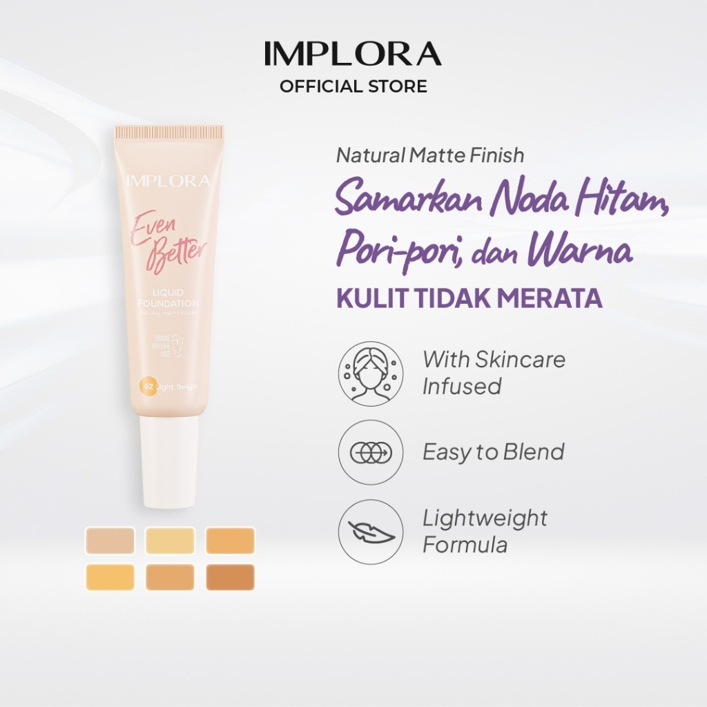 Implora Even Better Liquid Foundation Matte Ringan