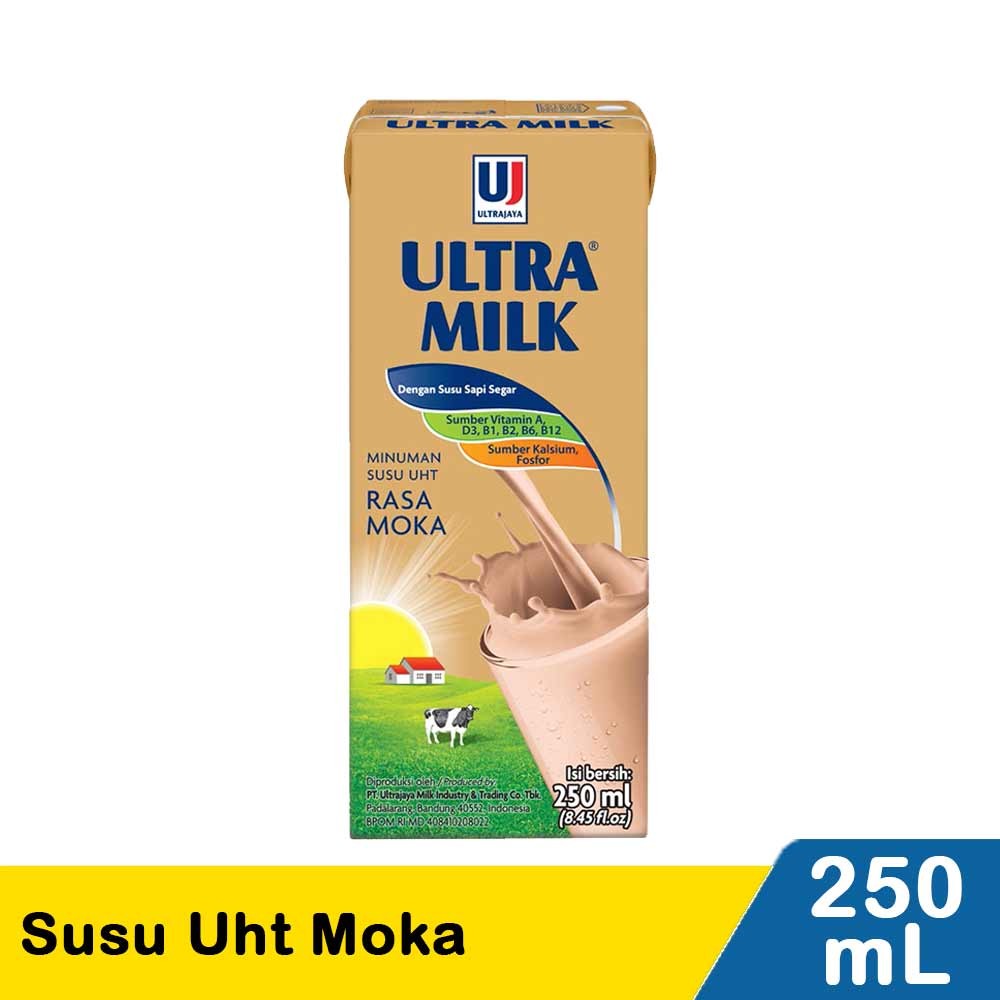 ULTRA SUSU UHT MOKA 250mL