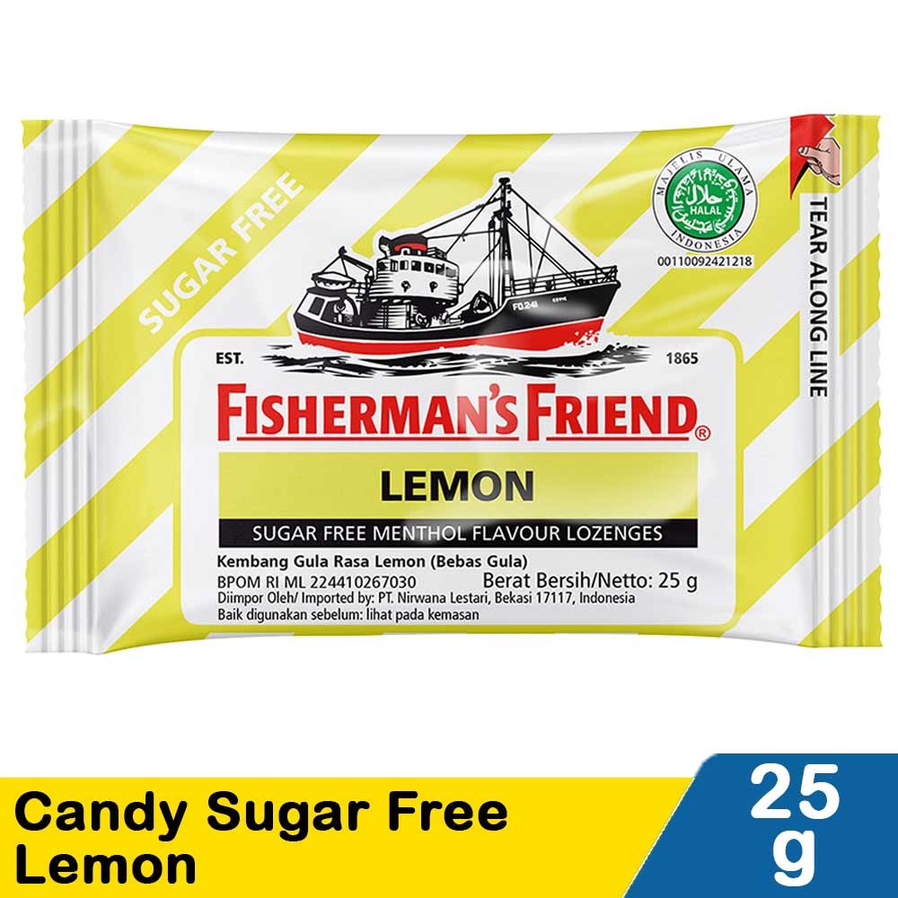FISHERMAN'S CANDY LEMON 25g