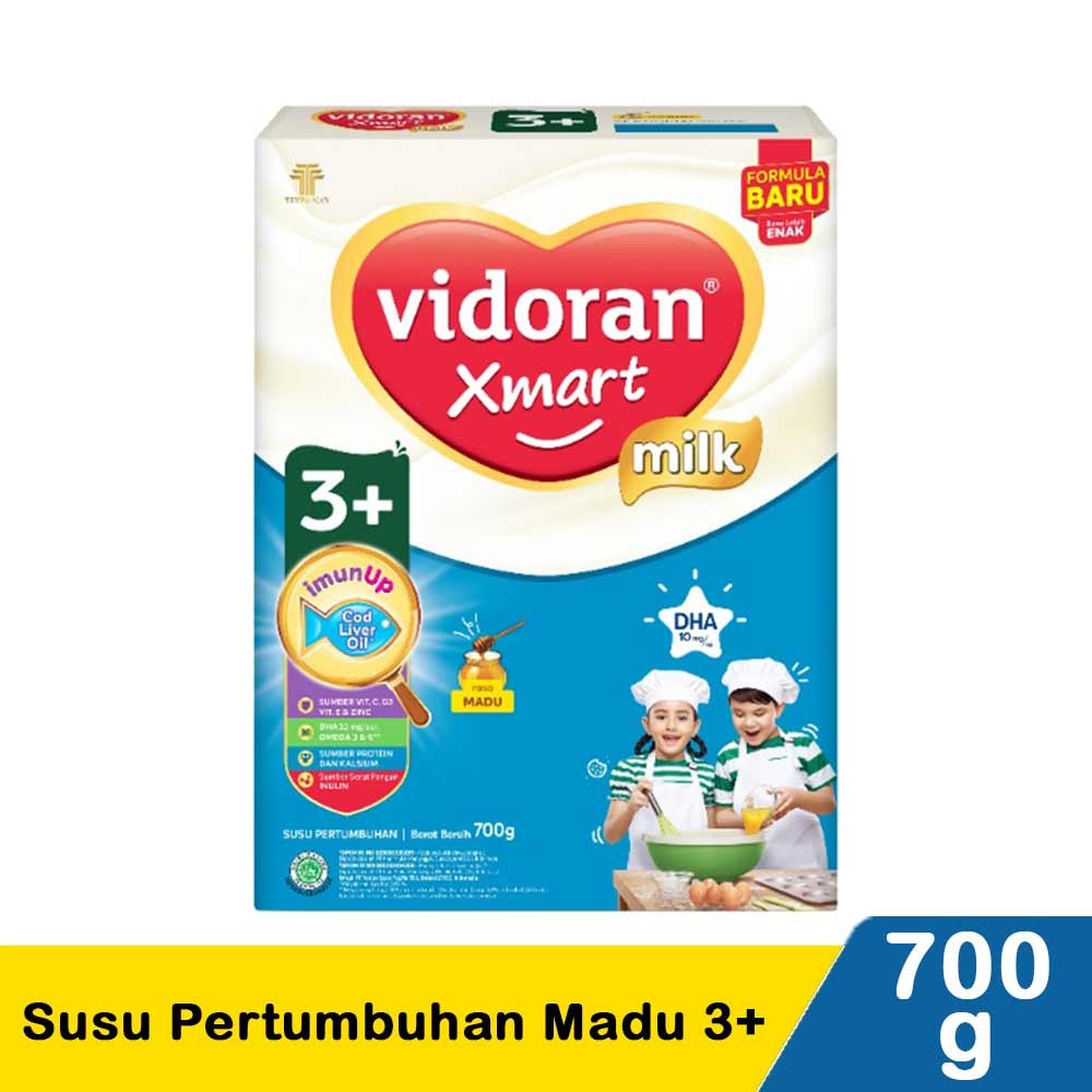 VIDORAN XMART3+ SUSU PERTUMBUHAN MADU 700g