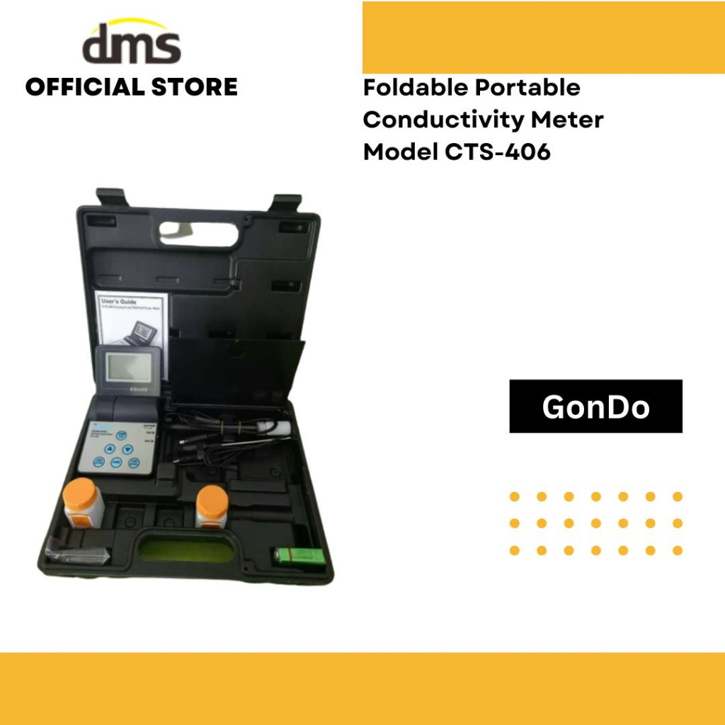 Foldable Conductivity Meter Portable CTS406 GonDo