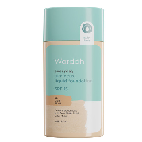 WARDAH Everyday Luminous Liquid Foundation 35ml
