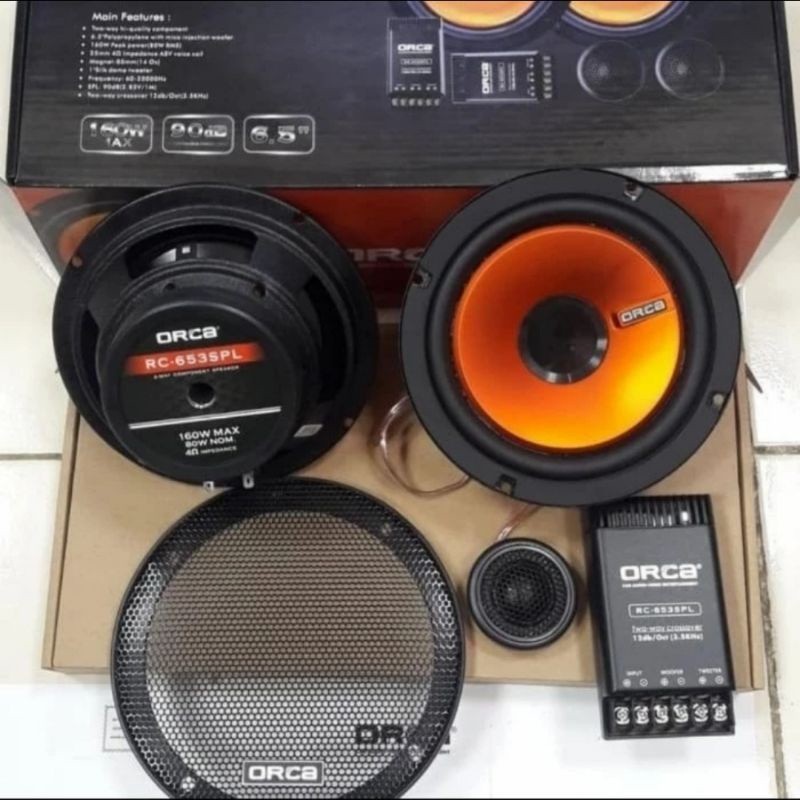Speaker Split Orca RC-653SPL 6.5 Inch Hi-Quality