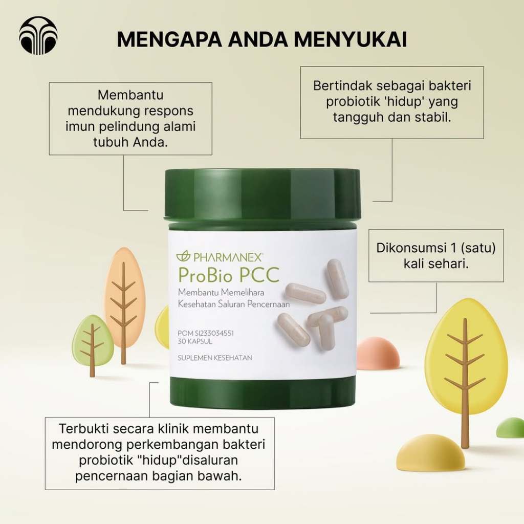 HEALTHY SUPPLEMENT ProBio PCC 30 kapsul